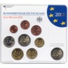 Coffret BU Allemagne 2011 lettre F série de pièce euro BU avec commémorative