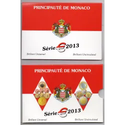 Coffret BU Monaco Série € 2013 pièce de monnaie