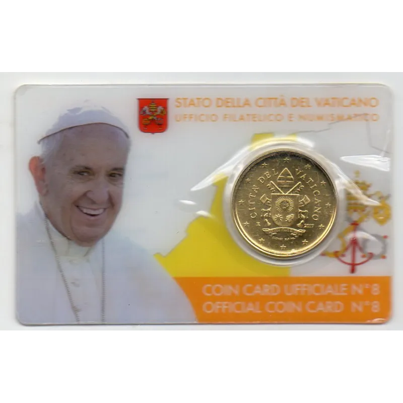coincard n°8 Pièce 50 centimes d'euro 2017 Francois coincard n°8 Pièce 50 centimes d'euro 2017 Francois