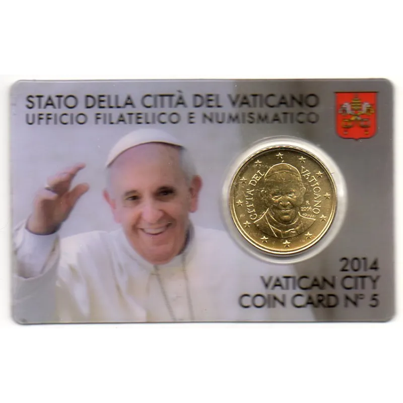 Coincard n°5 Pièce 50 centimes d'euro 2014 Francois Coincard n°5 Pièce 50 centimes d'euro 2014 Francois