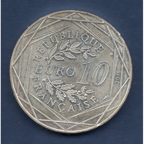 Pièce 10 euros 2015 Liberté La grande traversée, série Astérix