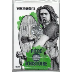 Pièce 10 euros 2019 Vercingetorix, série Histoire de France