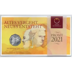 5 Euro Autriche 2021 - BU Janus 5€ argent