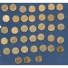 Lot de 38 pièces 10 centimes Lagriffoul 1962-2000