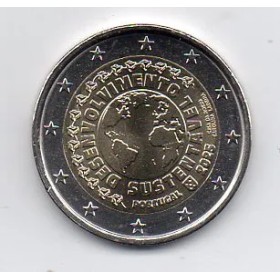2 euro commémorative Portugal 2025 Développement durable pièce de monnaie €