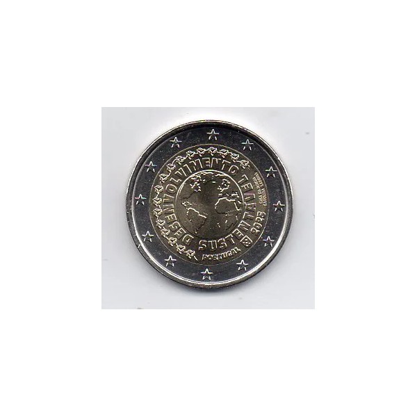 2 euro commémorative Portugal 2025 Développement durable pièce de monnaie €