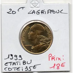 20 centimes Lagriffoul 1999 FDC