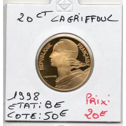 20 centimes Lagriffoul 1998 BE