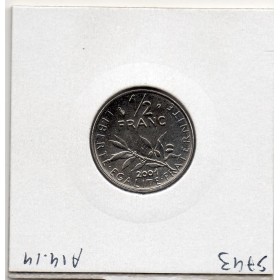 1/2 Franc Semeuse Nickel 2001 FDC
