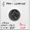 1/2 Franc Semeuse Nickel 1990 FDC