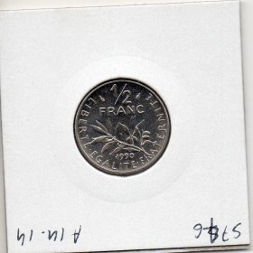1/2 Franc Semeuse Nickel 1990 FDC