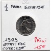 1/2 Franc Semeuse Nickel 1989 FDC