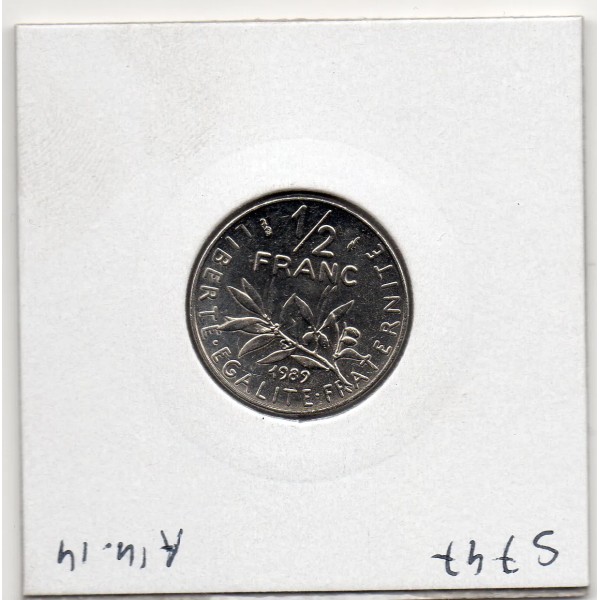 1/2 Franc Semeuse Nickel 1989 FDC
