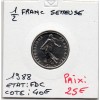 1/2 Franc Semeuse Nickel 1988 FDC
