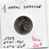 1/2 Franc Semeuse Nickel 1979 FDC