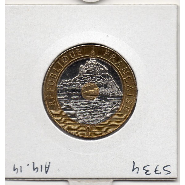 20 francs Mont St Michel 1999 BU FDC