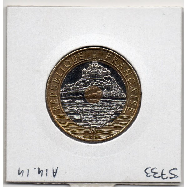 20 francs Mont St Michel 2000 BU FDC