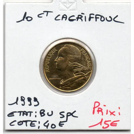 10 centimes Lagriffoul 1999 BU Spl