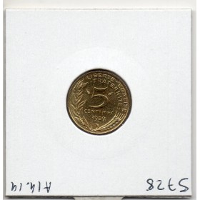 5 centimes Lagriffoul 1989 Sup+, France pièce de monnaie