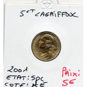 5 centimes Lagriffoul 2001 Spl