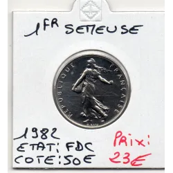 1 franc Semeuse Nickel 1982 FDC