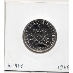 1 franc Semeuse Nickel 1982 FDC