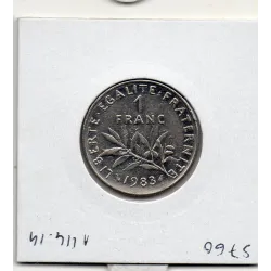 1 franc Semeuse Nickel 1983 SPL