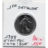 1 franc Semeuse Nickel 1988 FDC 1 franc Semeuse Nickel 1988 FDC