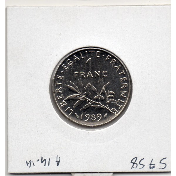 1 franc Semeuse Nickel 1989 FDC