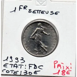 1 franc Semeuse Nickel 1993 FDC