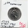 1 franc Semeuse Nickel 1993 FDC 1 franc Semeuse Nickel 1993 FDC