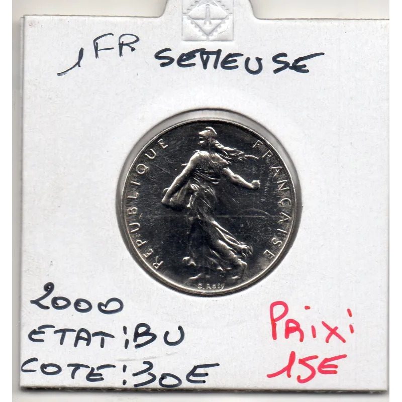 franc Semeuse Nickel 2000 BU franc Semeuse Nickel 2000 BU