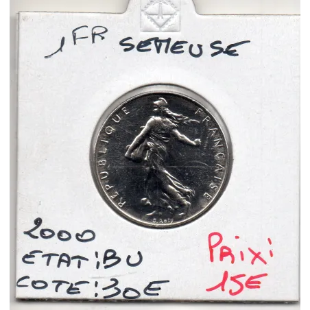 franc Semeuse Nickel 2000 BU