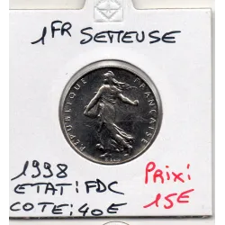 1 franc Semeuse Nickel 1998 FDC, France pièce de monnaie