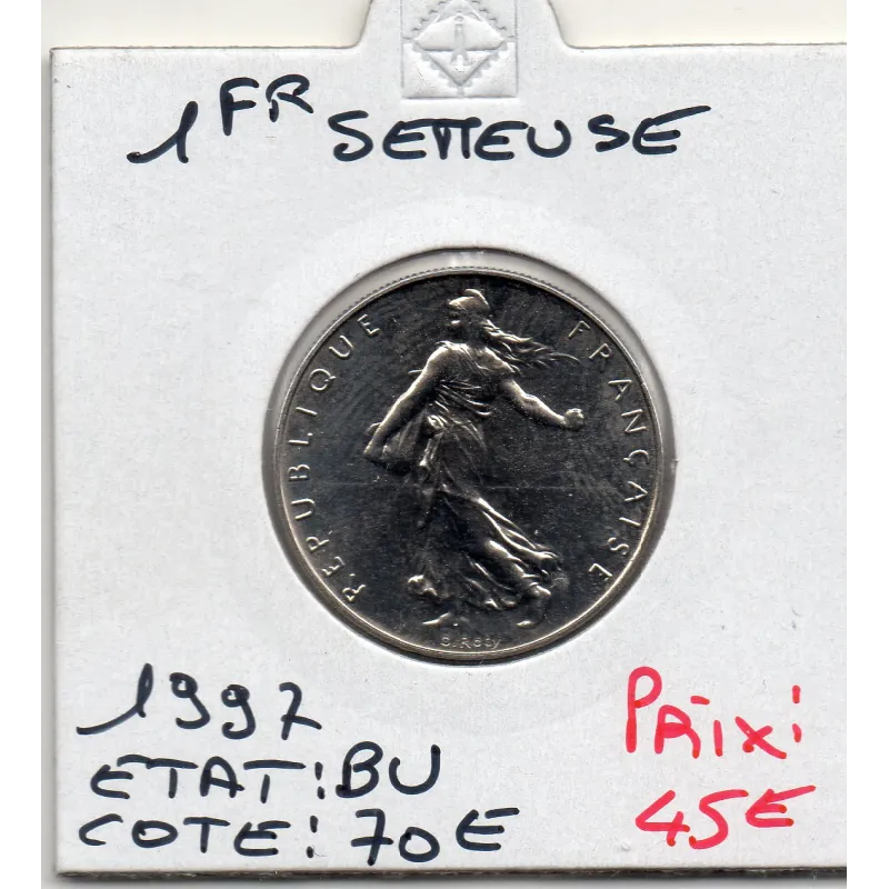 1 franc Semeuse Nickel 1997 FDC 1 franc Semeuse Nickel 1997 FDC