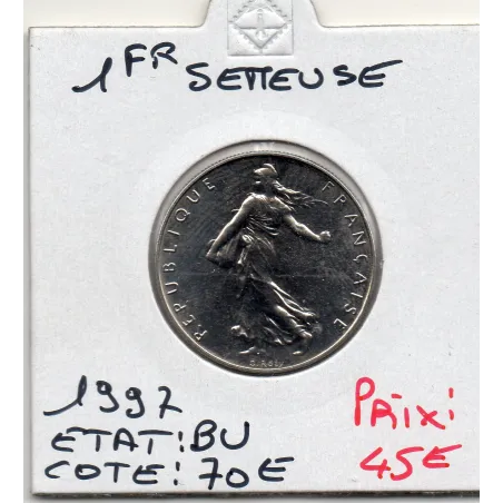 1 franc Semeuse Nickel 1997 FDC