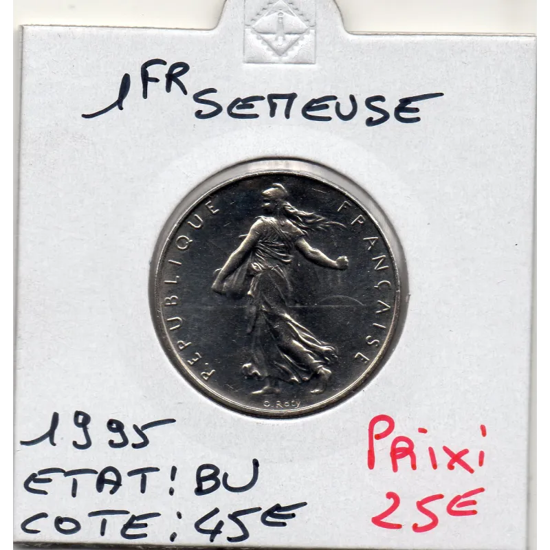1 franc Semeuse Nickel 1995 FDC 1 franc Semeuse Nickel 1995 FDC