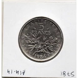 5 francs Semeuse Cupronickel 1984 Sup+