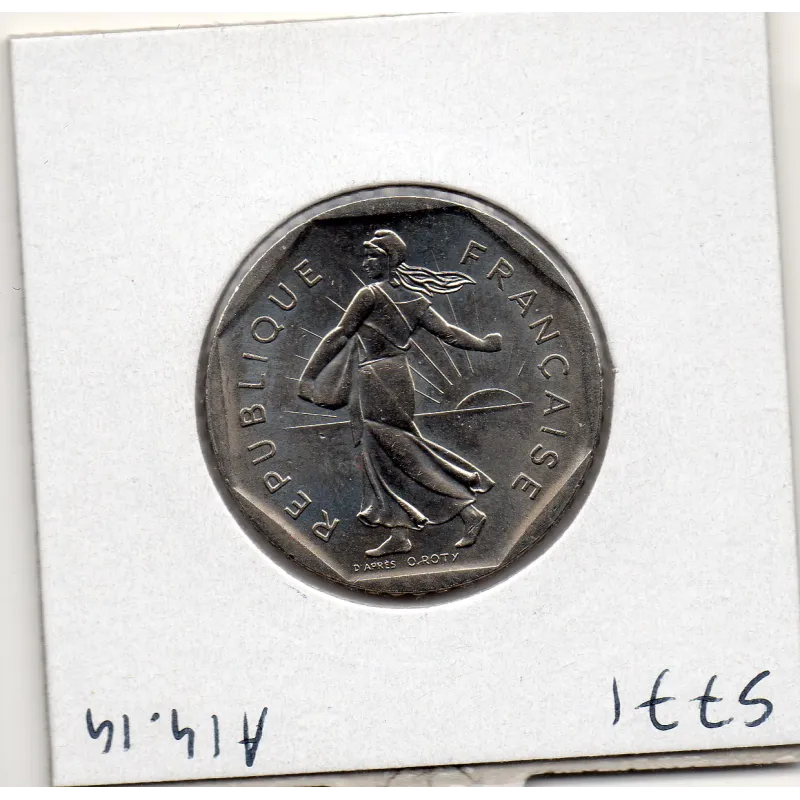 2 francs Semeuse Nickel 1987 FDC 2 francs Semeuse Nickel 1987 FDC