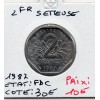2 francs Semeuse Nickel 1987 FDC