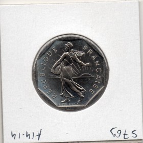 2 francs Semeuse Nickel 1990 FDC