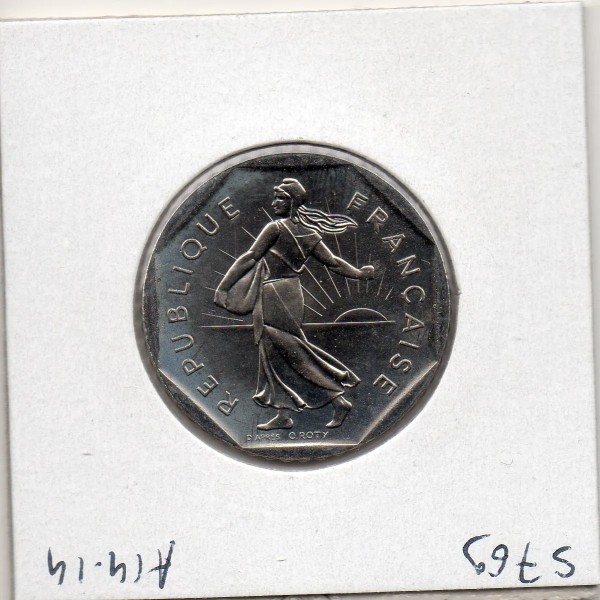 2 francs Semeuse Nickel 1990 FDC