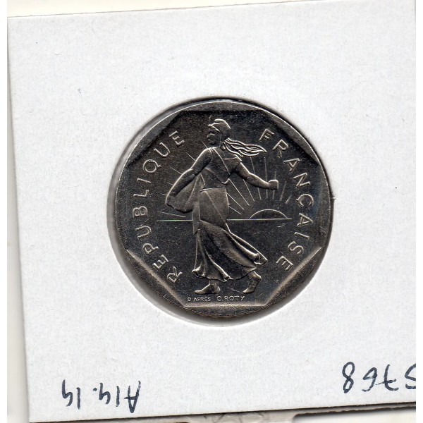 2 francs Semeuse Nickel 1992 FDC