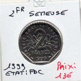 2 francs Semeuse Nickel 2000 FDC