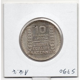 10 francs Turin Argent 1939 Sup