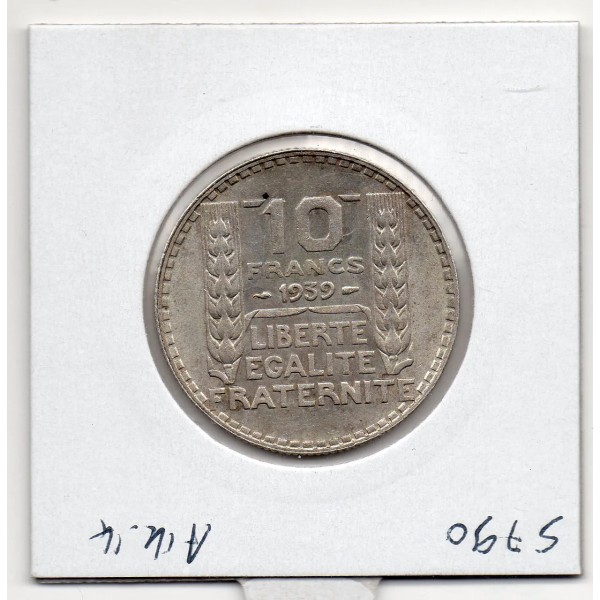 10 francs Turin Argent 1939 Sup