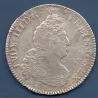 1/2 Ecu Aux 8L 1705 W Lille Louis XIV réformé TTB