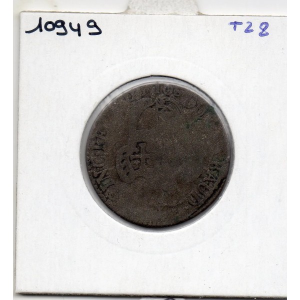 Italie Sardaigne 20 Soldi 1796 B-, KM 94 pièce de monnaie