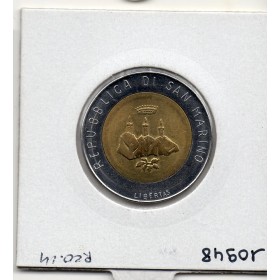 Saint Marin 500 lire 1986 Sup+, KM 195 pièce de monnaie