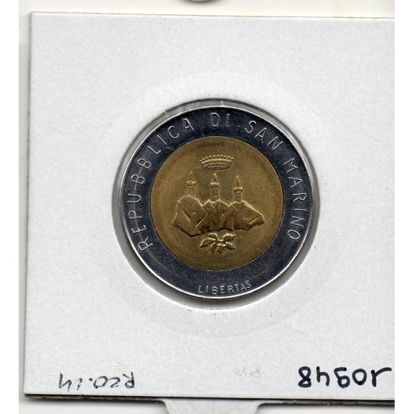 Saint Marin 500 lire 1986 Sup+, KM 195 pièce de monnaie